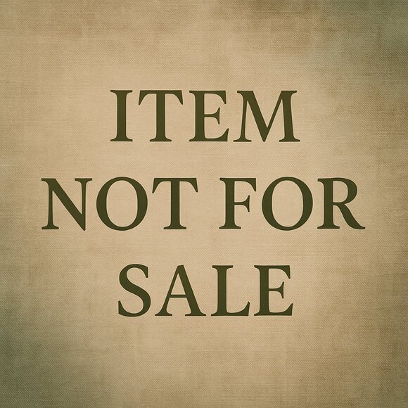 This listing is not for sale. Item is no longer available. - Picture 1 of 12